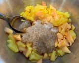 Foto del paso 1 de la receta Mermelada de papaya y piña, casi sin azúcar (sólo 10%)