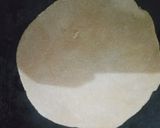 A picture of step 4 of Ghee roti.