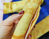 Foto del paso 5 de la receta: Crêpes rellenos de jamón york, mortadela y queso