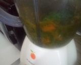 Foto del paso 8 de la receta: Sopa crema de espinaca con queso y pan tostado con ajil Miriam