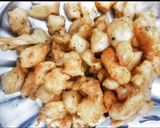 A picture of step 5 of Dynamite chicken.