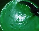 Foto langkah ke 5 dari resep Puding Roti Coklat Pandan Pisang.