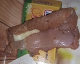 A picture of step 2 of Cheesy Chicken Strips.