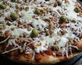Foto del paso 6 de la receta Prepizza con atún y aceitunas verdes