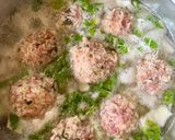 Húsgombóc karalábészószban recept fázis 4 fotója