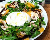 Foto del paso 1 de la receta: Ensalada con burrata y caqui persimón