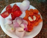 صورة لخطوة 1 من وصفة شوربه العدس 🥕🧅🥣🍅