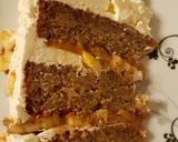 Banános-karamell torta recept fázis 7 fotója