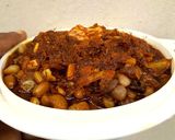 A picture of step 7 of Unpeeled Ginger Ewa Agoyin Sauce.