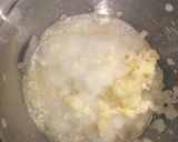 A picture of step 1 of Miracle salad dressing.