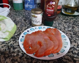 Foto del paso 2 de la receta: Jagitas de pechuga de pavo adobada