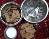 बाॅरबाॅन बिस्कुट स्वीस रोल(Bourbon biscuit swiss roll recipe in Hindi) रेसिपी चरण 2 फोटो