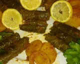 صورة لخطوة 11 من وصفة اليبرق / محشي ورق العنب