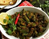 Besani Garlic Bhindi recipe step 5 photo