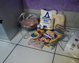 Foto langkah ke 1 dari resep Bolu Marmer Simple.
