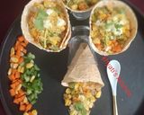 પાપડ કોર્ન ચાટ (Papad Corn Chaat Recipe In Gujarati) રેસીપી સ્ટેપ5ફોટો