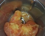 A picture of step 1 of Punjabi style Mattar paneer.