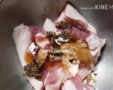 รูปขั้นตอนการทำที่ 4 ของ หมูขี้เมา กระเพราแซ่บ