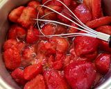 A picture of step 6 of Only 3 Ingredients Fresh Strawberry Jam.
