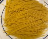 A picture of step 3 of Mexican Tomato Noodle Soup with Chorizo (Sopa de Fideo).
