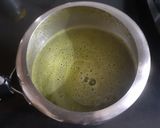 A picture of step 2 of Palak Soup.