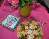 A picture of step 8 of Frozen Fried Egg  نیمرو با تخم مرغ یخ زده.