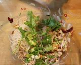 A picture of step 7 of Classic Thai Glass Noodle Salad (Yum Woon Sen) with Crispy Toppings.