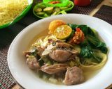 Foto langkah ke 5 dari resep Mie Kuah Cakalang Baso.