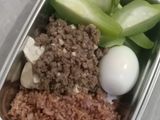 Bekal makan siang - tumis daging giling