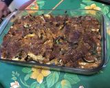 Une image de l'étape 8 de Gratin de courgettes parfum de cèpes au parmesan et chapelure aux épices.