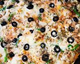 A picture of step 7 of Chicken Tikka With Mushroom Pizza 🍕.