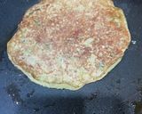 A picture of step 6 of Peas Uttapam.