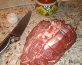 Foto del paso 6 de la receta: Rollo de carne relleno de espinaca y queso