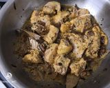 मलाई चिकन आणि पराठा (mala chicken ani paratha recipe in marathi) रेसिपी स्टेप 3 फोटो 