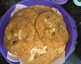 Foto del paso 4 de la receta: Crumble cookies de pistacho y chocolate blanco