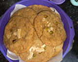 Foto del paso 4 de la receta: Crumble cookies de pistacho y chocolate blanco