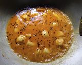 A picture of step 5 of Mukhi Kochu / Taro Root Curry.