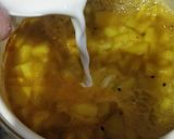 A picture of step 4 of Aloo ki Tarkari.