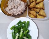 Foto langkah ke 2 dari resep Bakso tahu lohua/bakso bihun.