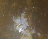 A picture of step 4 of Palak gosht.
