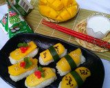 Foto langkah ke 4 dari resep Mango Sticky Rice Sushi🍣.