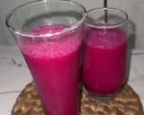 Foto langkah ke 4 dari resep Juice Buah Naga Nanas Jambu Segar.