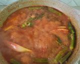 Gambar langkah 9 resipi Asam pedas telur ikan mayong/duri.