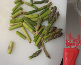 Foto del paso 1 de la receta: Arroz meloso con butifarra y espárragos trigueros