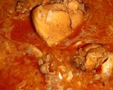 A picture of step 6 of Beef nehari.