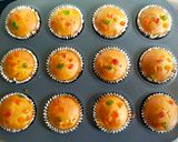 A picture of step 4 of Orange Tutti Frutti Muffins.
