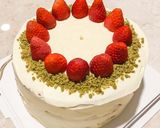 Foto langkah ke 10 dari resep Strawberry Shortcake | Strawberry Fresh Cream Cake.