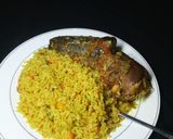 Fried rice & cat fish peppersoupmatakin girki4 hoto