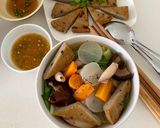 Hình bước làm 3 của món Bún chả cá