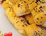 صورة لخطوة 8 من وصفة ساندوتشات محشية بحشوة البسطرمة وميكس الجبن 😋❤️